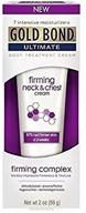 gold bond ultimate firming neck and chest cream, 2 oz (2 pack) for enhanced results logo