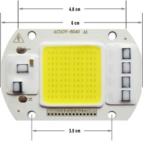 img 3 attached to 💡 Brilliantly White Engine Integrated Driver Floodlight: Powerful Illumination for All Your Needs