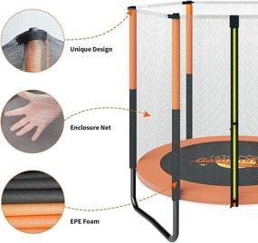 img 1 attached to Gardenature Trampoline Enclosure Outdoor Toddler