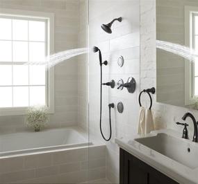 img 3 attached to 🚿 Kohler K-10343-2BZ Kelston Single Function Handshower: Elegant Oil Rubbed Bronze Beauty