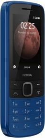 img 2 attached to 📱 Nokia 225 Unlocked 4G Cell Phone in Blue - Ultimate Connectivity and Freedom