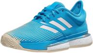 adidas womens solecourt boost tennis logo