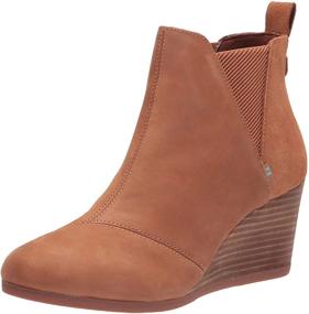 img 4 attached to Shop TOMS Womens Kelsey Bootie Leather 👢 Women's Shoes in Pumps - Comfortable & Stylish Footwear