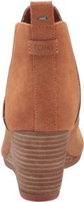 img 2 attached to Shop TOMS Womens Kelsey Bootie Leather 👢 Women's Shoes in Pumps - Comfortable & Stylish Footwear