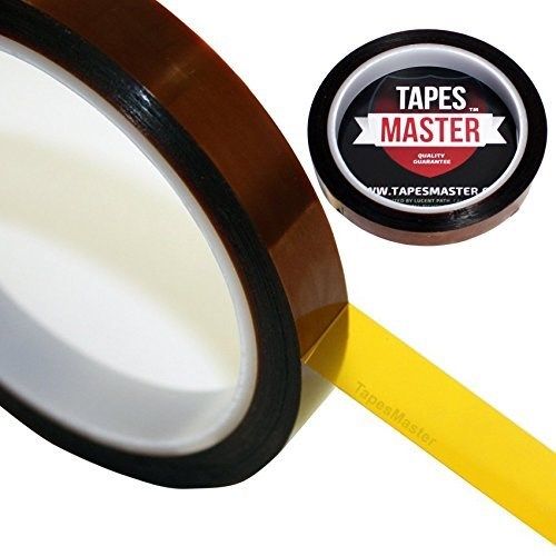 1 x 36 Yds - Tapes Master 1 Mil Kapton Tape Polyimide High