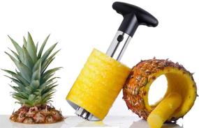 img 3 attached to 🍍 Premium Stainless Steel Pineapple Corer with Recipe eBook: Guaranteed Quality & One Year Warranty