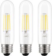 💡 dimmable led filament t10 bulb - daylight 4000k equivalent logo