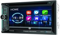 🔊 power acoustik pd-623b: высокопроизводительный 2-din dvd, cd/mp3, am/fm приемник с 2/6,2' lcd, bluetooth 4.0 в элегантном черном цвете. логотип