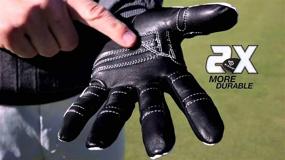 img 1 attached to Enhanced 2020 RelaxGrip Golf Glove: 2X Long ⛳️ Lasting Design with Advanced Bionic Double-Row Finger Grip System