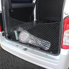 img 3 attached to 🚗 Cargo Net Объемный органайзер багажника в стиле конверта - Совместим с Ford Escape 2013-2019 - Сетка для багажного отделения для улучшенной практичности