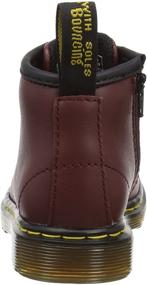 img 2 attached to Чёрные ботинки Dr Martens Brooklee для мальчиков малышей 👦