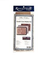 🔶 silver edition leather craft kit for credit card wallet - realeather logo