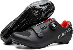 img 4 attached to BUCKLOS Road Shoes Compatible Peloton Sports & Fitness