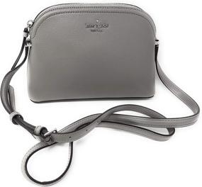 img 3 attached to 👜 Stylish and Sophisticated: Kate Spade Peggy Patterson Drive Softtaupe Leather Crossbody Bag