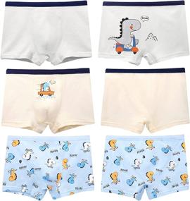 img 3 attached to 🦖 BOOPH Dinosaur Toddler Multicolored Boys' Clothing - Optimized Underwear