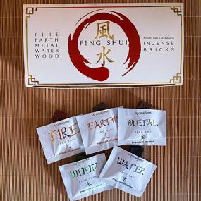 img 2 attached to 🌿 Feng Shui Energy Starter Kit: Assorted Incense Bricks Set with Exotic Tree of Life Incense Diffuser. Enhance Chi, Purification, Yoga, Meditation, Relaxation & Rituals