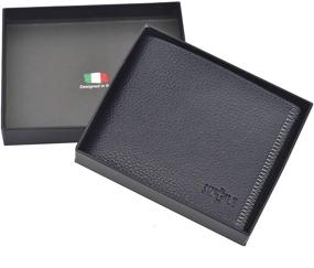 img 1 attached to SKYLE Men's Bifold Wallet 11.5x9.5x2 - Stylish Men's Accessory for Enhanced SEO