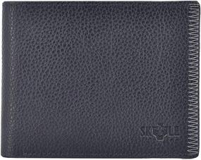 img 3 attached to SKYLE Men's Bifold Wallet 11.5x9.5x2 - Stylish Men's Accessory for Enhanced SEO