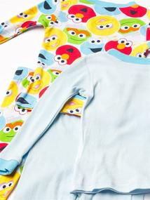 img 3 attached to 👕 Sesame Street Boys' Cozy Cotton Pajamas