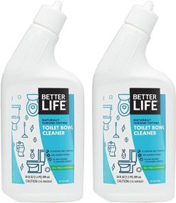 img 4 attached to 🚽 Better Life 24oz Natural Toilet Bowl Cleaner (Pack of 2) Tea Tree & Peppermint Scent - Effective and Eco-Friendly Cleaning Solution