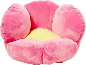 img 2 attached to 🌸 Trend Lab Children's Plush Flower Character Chair: Comfortable Kids Floral Seating in Pretty Pink