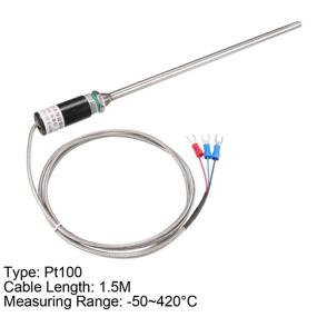 img 1 attached to Uxcell Waterproof Temperature Thermocouple 392 842°F