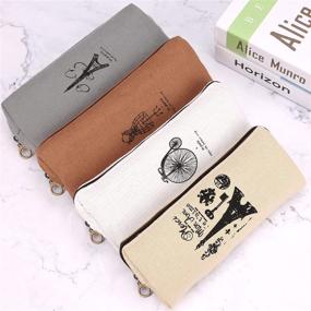 img 2 attached to ✏️ Akstore Fashion Travel Multifunction Storage Organizer - 4 Paris Pencil Case