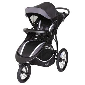 img 4 attached to 🏞️ NexGen Chaser Jogger Stroller: Pinnacle of Functionality in Inkwell Black