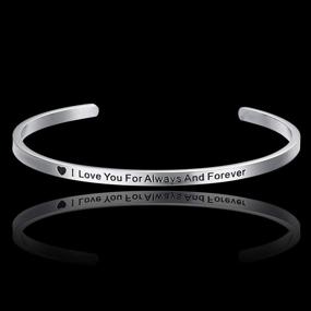 img 3 attached to 💫 FANCYCD Adjustable Cuff Bracelet - Embrace the Beauty of Your Dreams!