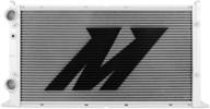 mishimoto mmrad uni rr алюминиевый радиатор серебристый логотип