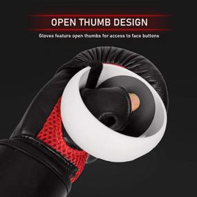 img 1 attached to DeadEyeVR Ultimate Boxing Gloves - Premium Boxing Mitts for Oculus Quest and Rift S to Elevate Your Virtual Reality Boxing Experience with Thrill of The Fight and BoxVR