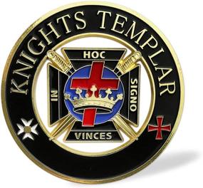 img 2 attached to 🔱 Masonic Auto Emblem featuring the Knights Templar