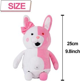 img 3 attached to 🐰 IUTOYYE Pink and White Rabbit Plush Toy for Girls - Cute Bunny Pillow for Home Decor, Adornment, and Birthday Party - 25cm