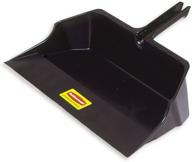 🧹 rubbermaid commercial products 22 inch jumbo heavy duty dustpan, black (fg9b6000bla) (6-pack): superior clean-up solution for large areas logo