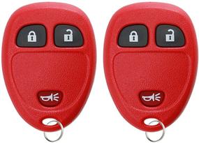 img 2 attached to 🔑 KeylessOption 15913420 Замена красного брелока - Набор из 2 штук для удобного бесключевого пульта дистанционного управления