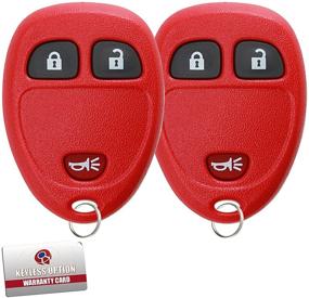 img 1 attached to 🔑 KeylessOption 15913420 Замена красного брелока - Набор из 2 штук для удобного бесключевого пульта дистанционного управления