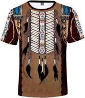 siaoma american indians t shirt x large men's clothing for active logo