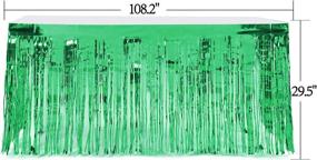 img 2 attached to Leegleri Metallic Fringe Plastic Decoration（L108