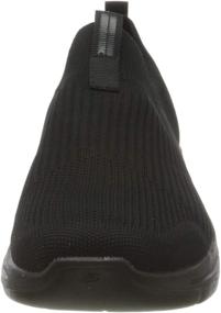 img 3 attached to StretchFit Athletic Walking Charcoal Men's Slip-On Shoes by Skechers for Loafers and Slip-Ons