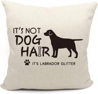 декоративная подушка labrador glitter pillow логотип