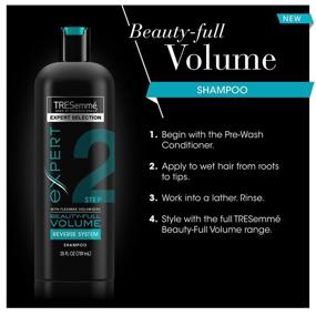 img 1 attached to 🧴 TRESemme Expert Selection Pre-Wash Conditioner, 16.5 oz - Steps 1 & 2, and 25 oz Shampoo