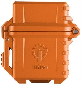 img 4 attached to 🔥 Thyrm PyroVault Lighter Armor: Zippo Classic Fluid Compatible – Rescue Orange