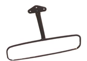 img 2 attached to 🔍 Enhance Your Jeep's Rear View with Rugged Ridge 11020.01 Rear View Mirror Mounting Bracket Kit for 41-75 Willys/Jeep CJ