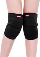 jumisee kids adjustable knee pads - anti-slip padded sponge knee braces for sports - football, volleyball, dance, skating, basketball - breathable, flexible, elastic knee support (2pcs) logo