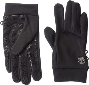 img 2 attached to 🧤 Timberland Black Shell Glove for Men
