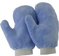 eurow microfiber terry weave 🖐️ mitt with thumb (set of 2) logo