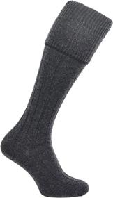 img 1 attached to SCOTTISH BLEND SOCKS 9 5 12 Charcoal