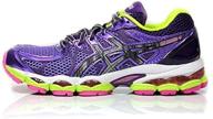 asics women's gel-nimbus 16 lite-show running shoe: enhanced visibility and optimal performance logo