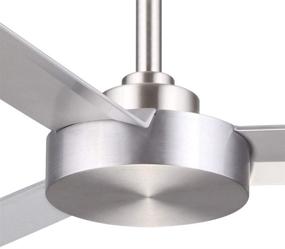 img 1 attached to 💨 Minka-Aire F524-ABD Roto 52-Inch Ceiling Fan in Brushed Aluminum: Efficient Cooling Solution