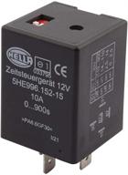 hella 12v 5-pin 0-900s delay on time control unit 996152151 logo